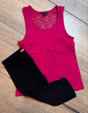 🌸 Ensemble fille tee-shirt + legging – 4 ans 🌸