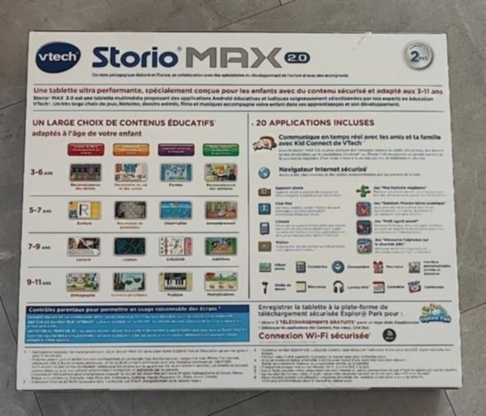 Storio Max 2.0 – Coloris bleu – Neuve - photo numéro 3