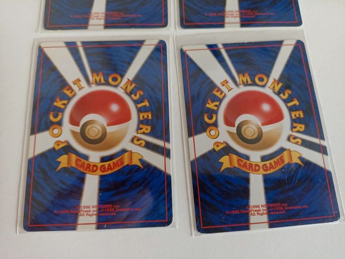 Lot 4 cartes Pokémon gym - photo numéro 6
