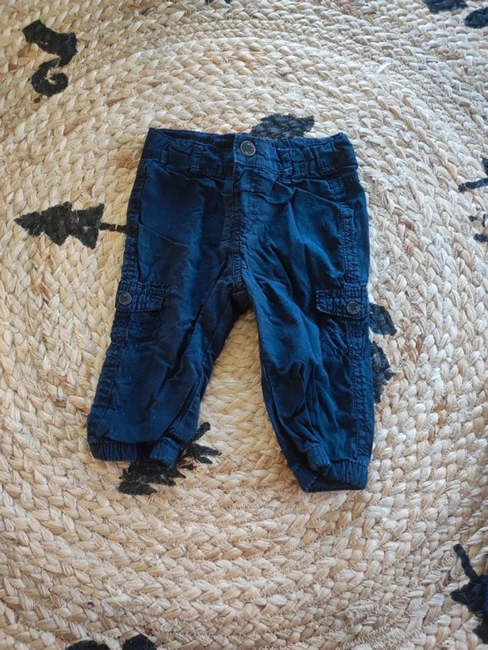 Lot 6 pantalons bébé garçon 6 mois - photo numéro 3