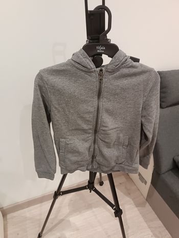 Gilet 8 ans Kiabi gris