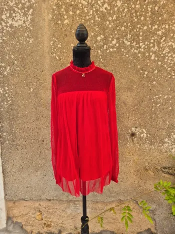 Blouse Mohito rouge T.36/38