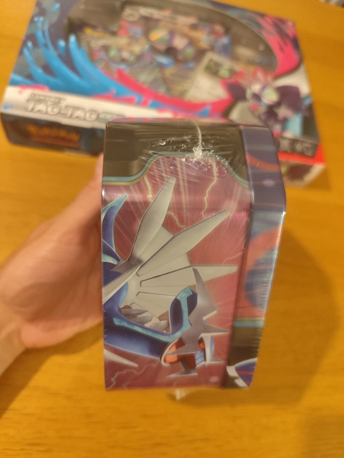 Lot coffrets cartes Pokémon Pokebox légendes azur Tag Tag ex - photo numéro 3