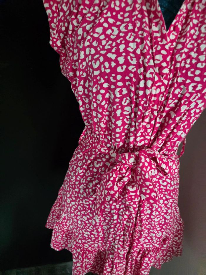 Robe naf naf femme rose et blanche - photo numéro 2