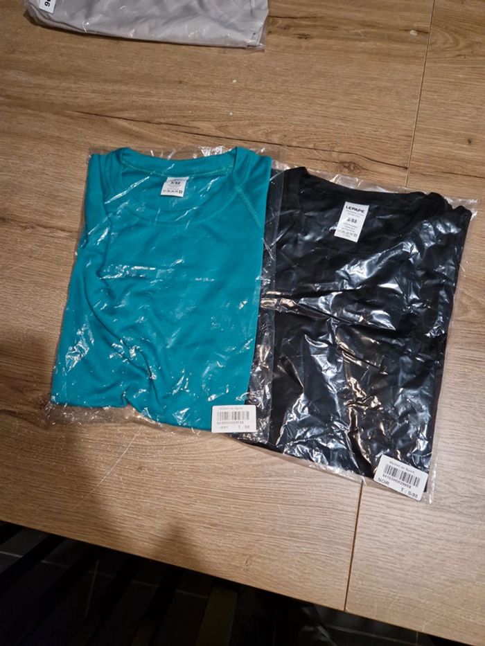 Lot 2 tee-shirt de sport