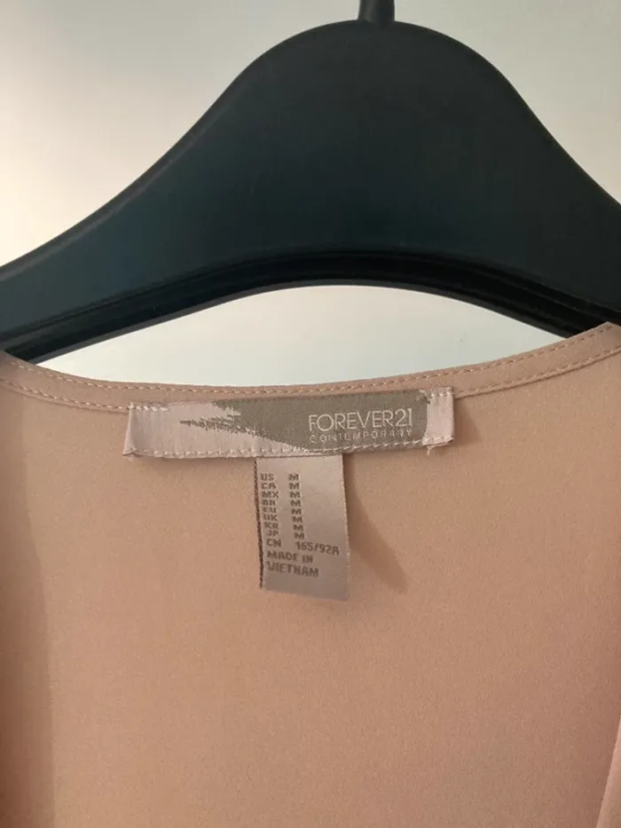Blouse rose poudrée - photo numéro 6