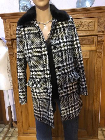 Manteaux à carreaux Naf naf - n e u f