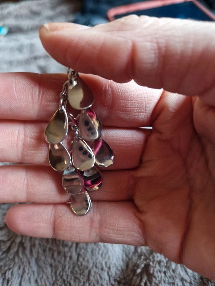 Boucles d'oreilles pendantes - photo numéro 2