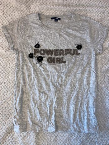 Teeshirt Powerful girl 12ans