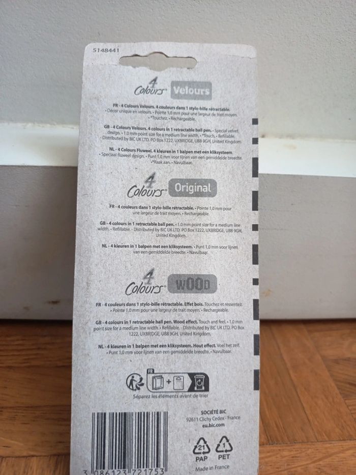 lot 3 bics 4 couleurs - photo numéro 4