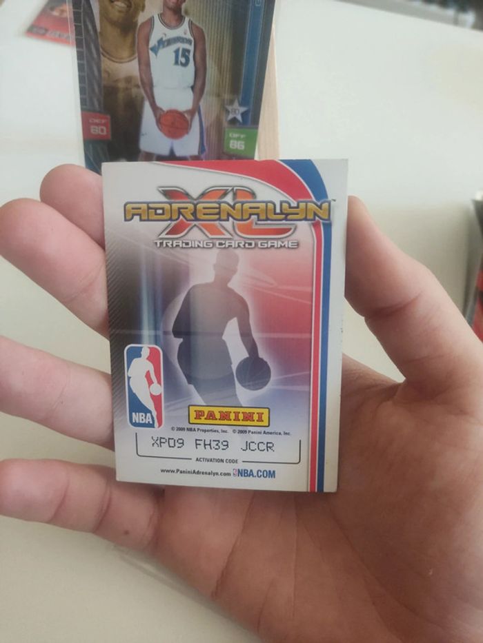 Lot carte nba basketball foil panini trading cards Randy foyer jameer Nelson Orlando Magic wizards - photo numéro 3