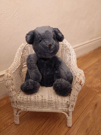 Ours en peluche bleu foncé DPAM