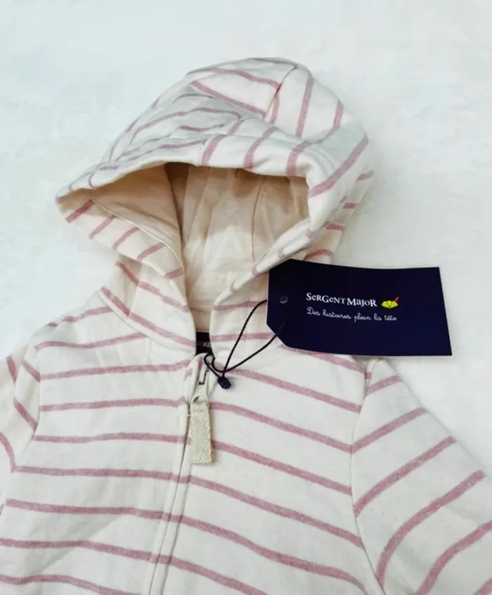 Gilet neuf bébé fille sergent major - photo numéro 3