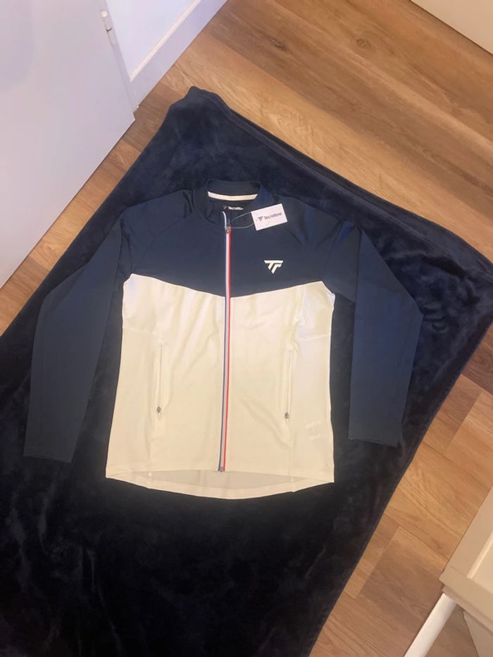 Tecnifibre - Veste de tennis Tech Jacket W - bleu marine/blanc Taille XL