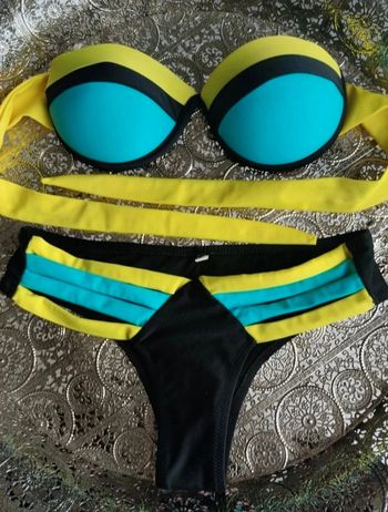 Maillot 2 pièces échancré 🩵