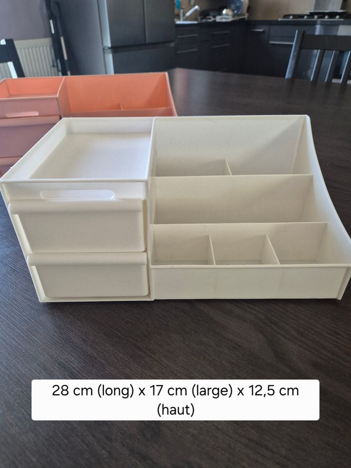 2 x rangements maquillage - photo numéro 2