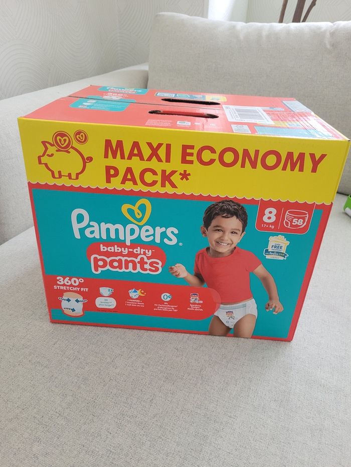 Pants pampers taille 8