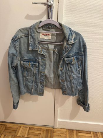Veste en jean courte