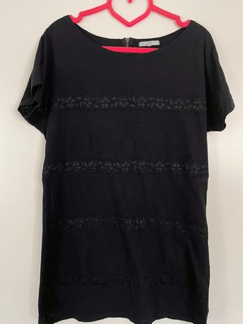 Tee Shirt à dentelles