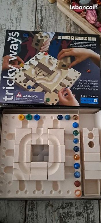 Jeu de société Tricky Ways en bois suisse