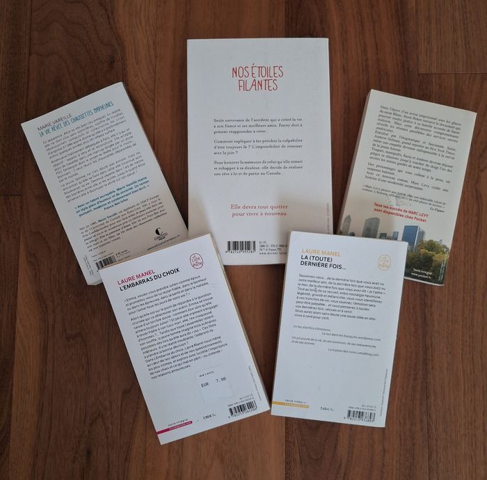 2 romans de Laure Manel + 1 Marie Vareille + 1 Marc Levy - photo numéro 2