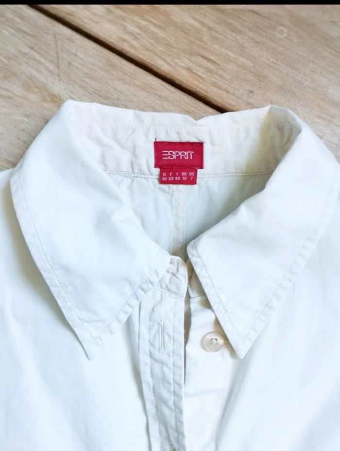 Robe chemise crème - Esprit - 38 = 36 actuel - Excellent État - photo numéro 9