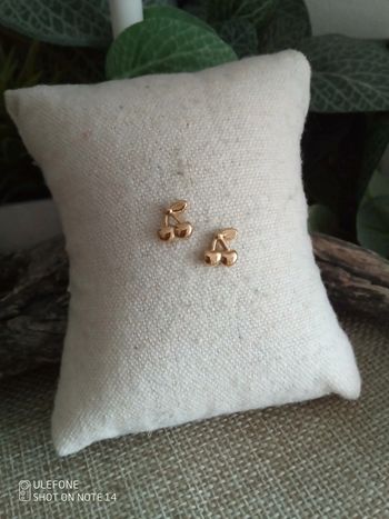 Boucles d'oreilles bohèmes cerises 🍒.