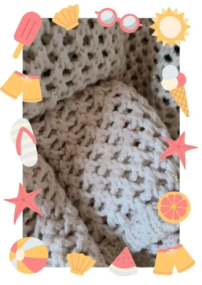 Pull en mailles ajourées - photo numéro 2