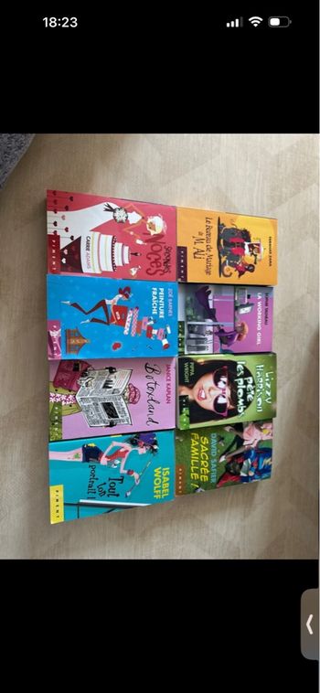 Lot de livres collection piment 