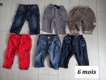 Pantalons 6 mois