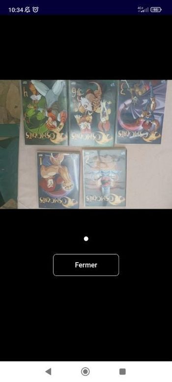 Lot de 5 DVD cosmocats