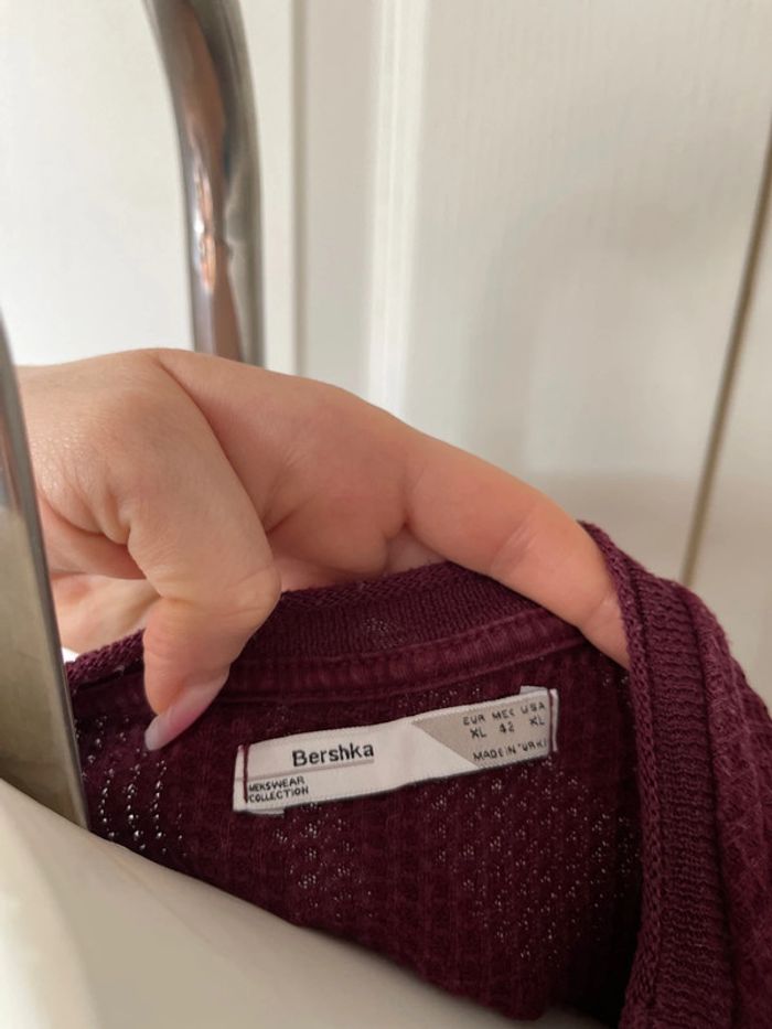 Pull bordeaux - photo numéro 7