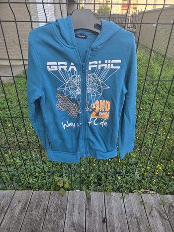 Gilet zippé in extenso taille 12 ans