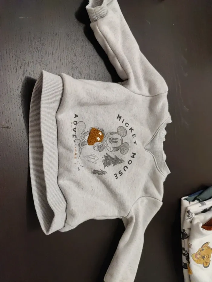 Pull mickey 12mois