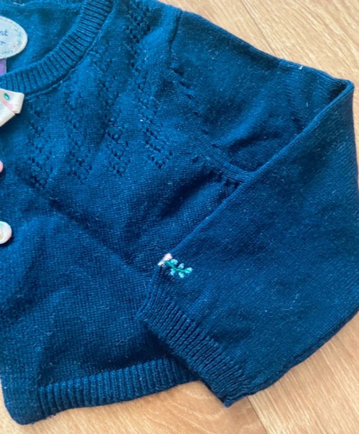 Boléro fille 9-12M - photo numéro 4