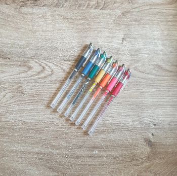 📚 Lot de 7 crayons #emyfleury_scolaire