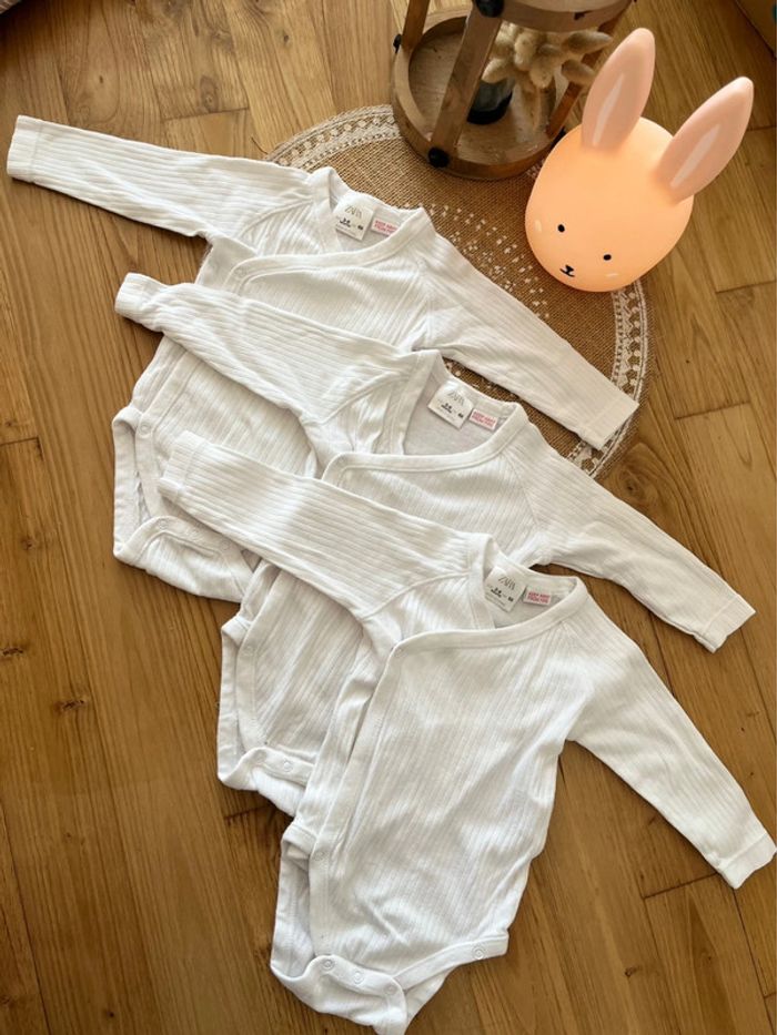 Lot de body manches longues Zara