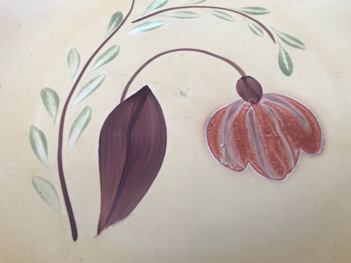 Années 1960 Plat creux de service Ateliers du Revernay France (Digoin Saône-et-Loire) Grès mat - photo numéro 2