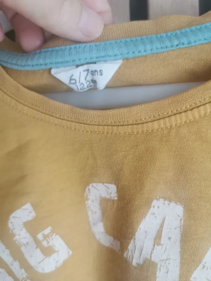 T shirt manches longues taille 6/7 ans - photo numéro 4