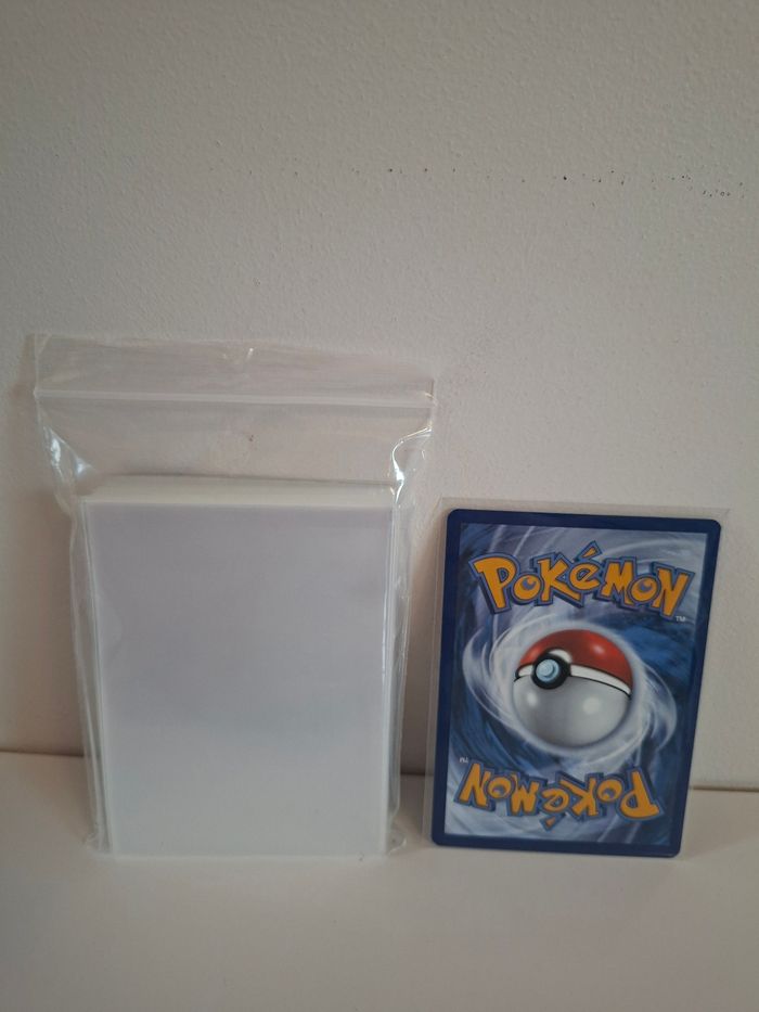 Paquet de 100 sleeves classique souple pour cartes Pokémon de qualité premium FireMint 🔥 - photo numéro 3