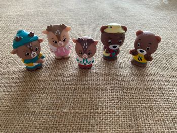 Assortiment de 5 personnages Klorofil Vulli