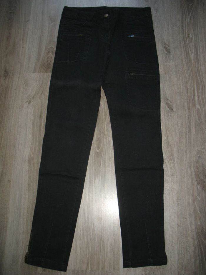 PANTALON SLIM NOIR  "KIABI WOMEN" - TAILLE 38 - n°02