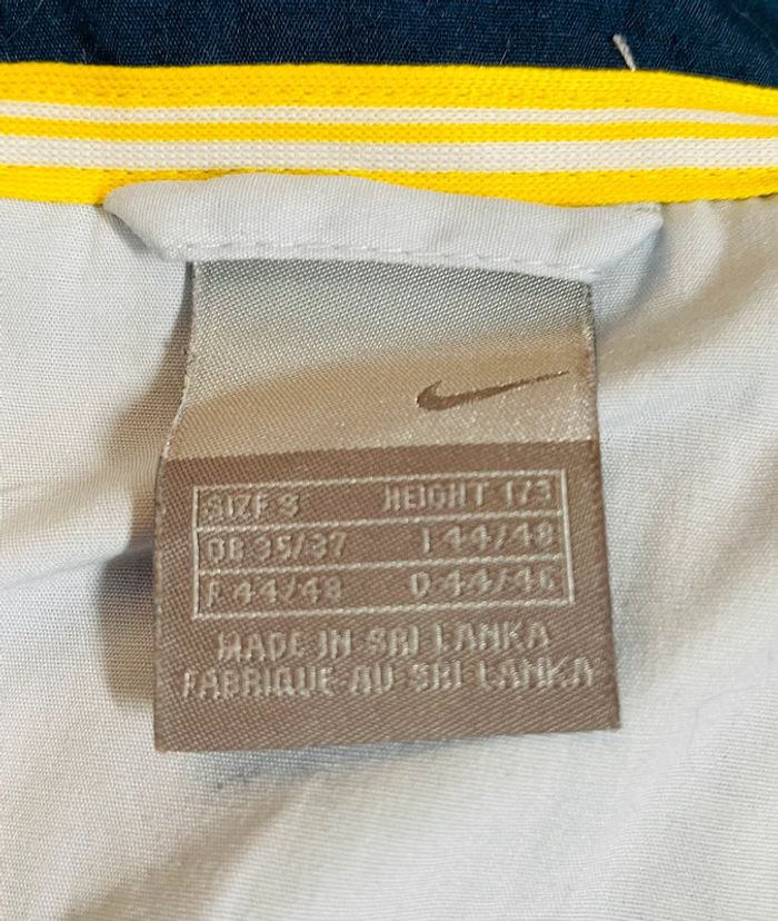 Veste Nike zip vintage année 2000 bleu - Nike logo brodé - Taille S - photo numéro 2