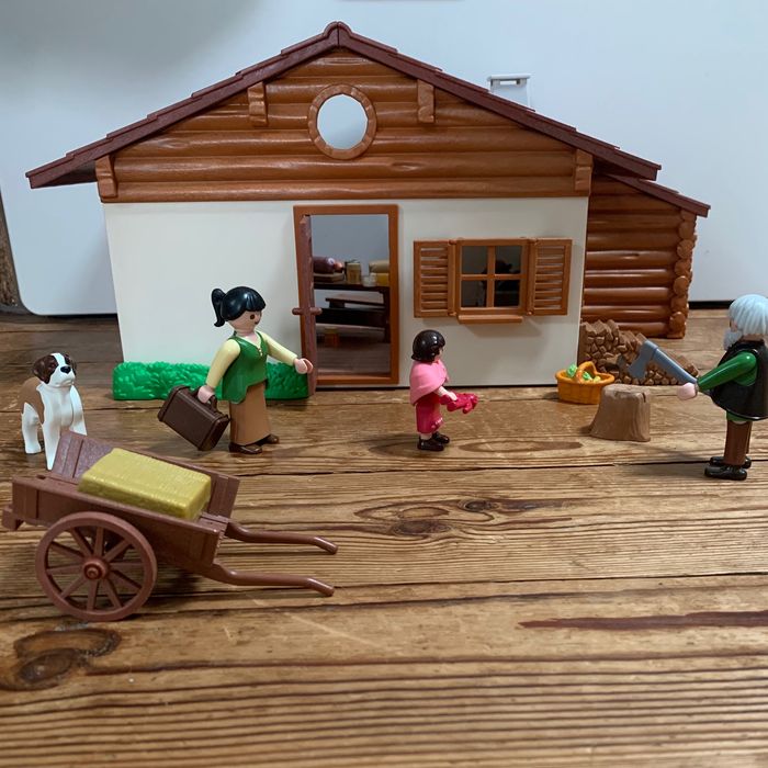 Chalet heidi playmobils - photo numéro 4