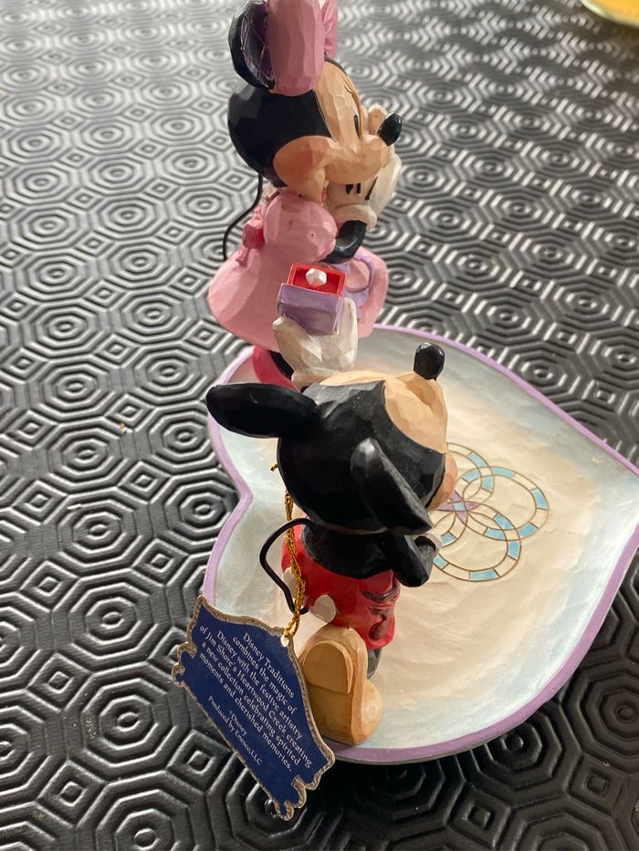 Figurine disney traditions Mickey minnie fiançailles - photo numéro 6