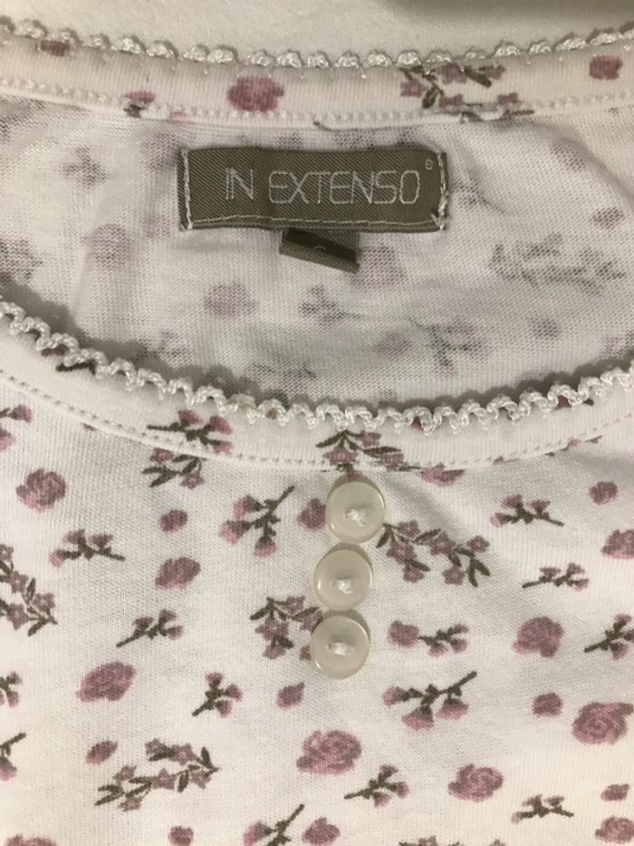 Tee-Shirt fleuri 6 Ans - photo numéro 2