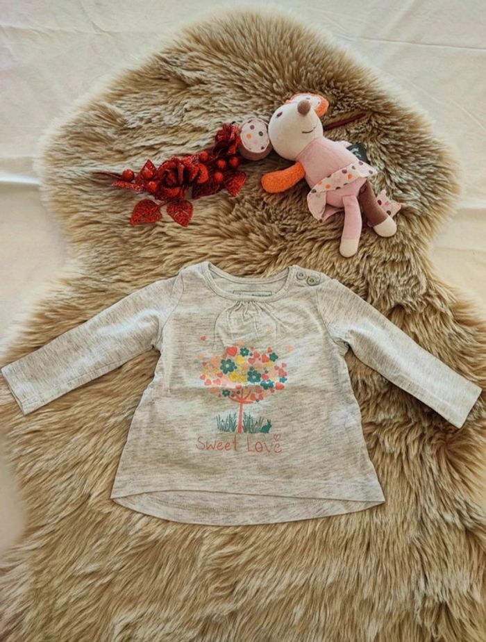 Ensemble robe t-shirt in extenso 6 mois - photo numéro 3