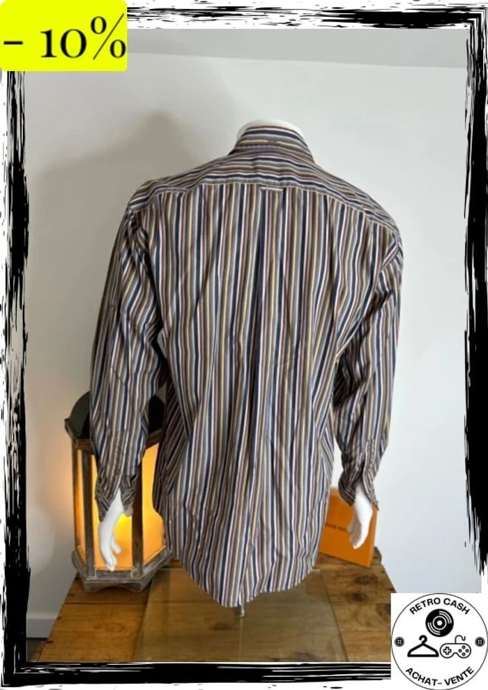Chemise à rayures Façonnable taille M en super état vintage - photo numéro 10