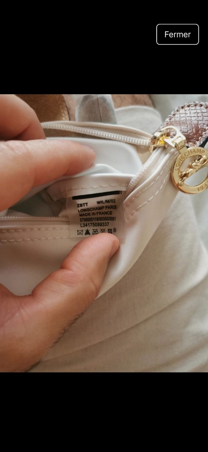 Sac à main mini Longchamp - photo numéro 5
