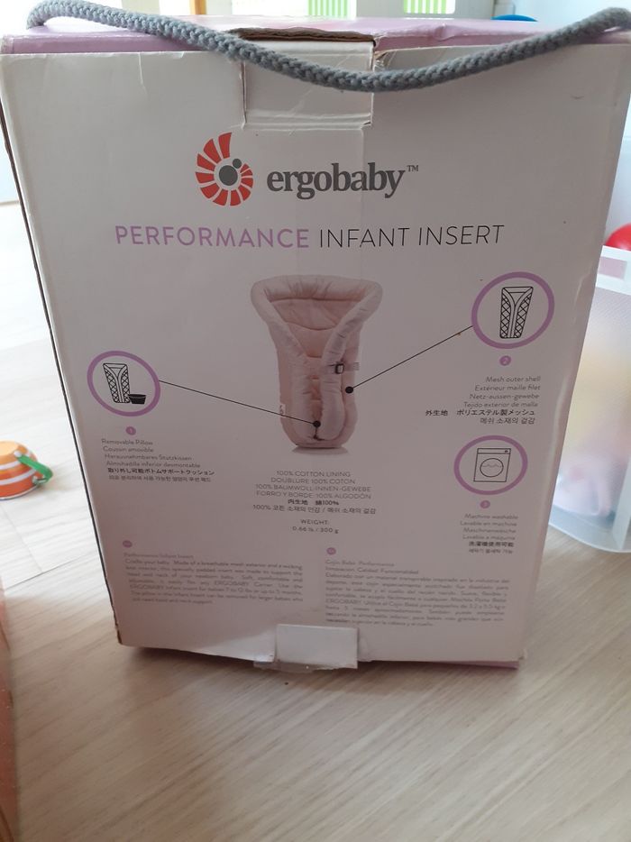 Insert coussin pour porte bébé - photo numéro 2